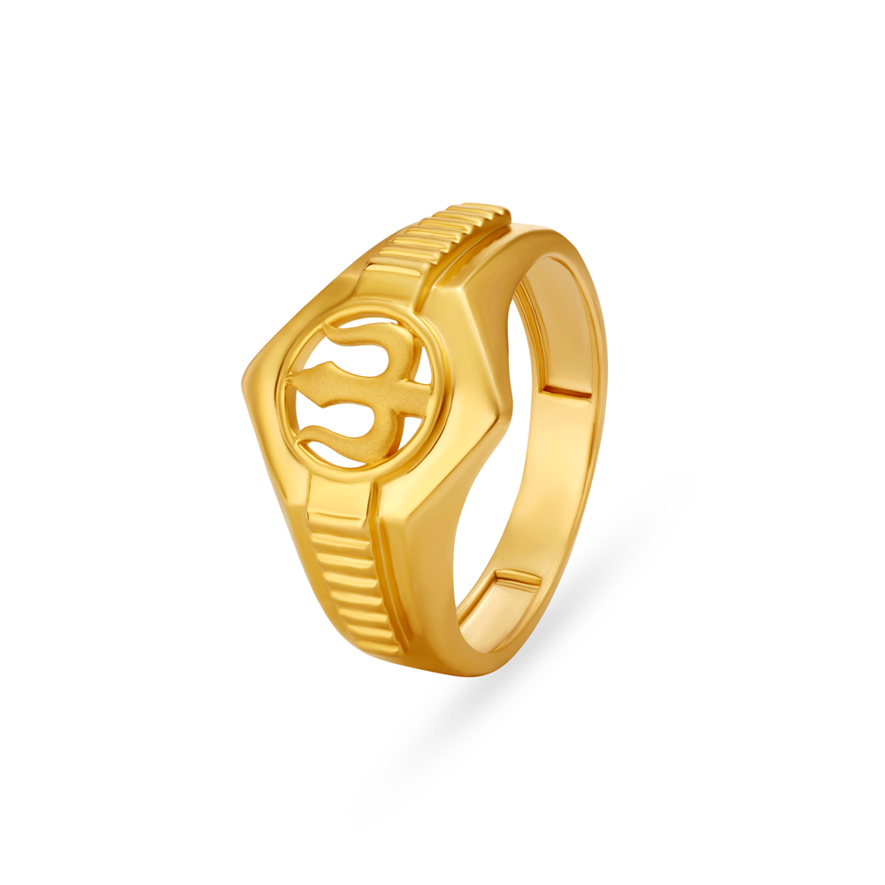 Buy Gents Ring In 22K Gold Online | Madanji Meghraj