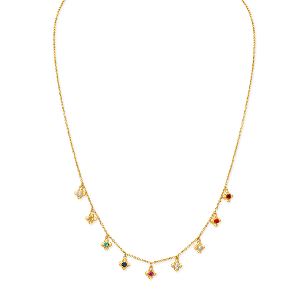 Majestic Emerald Gomad Pearl Ruby Sapphire Diamond Necklace