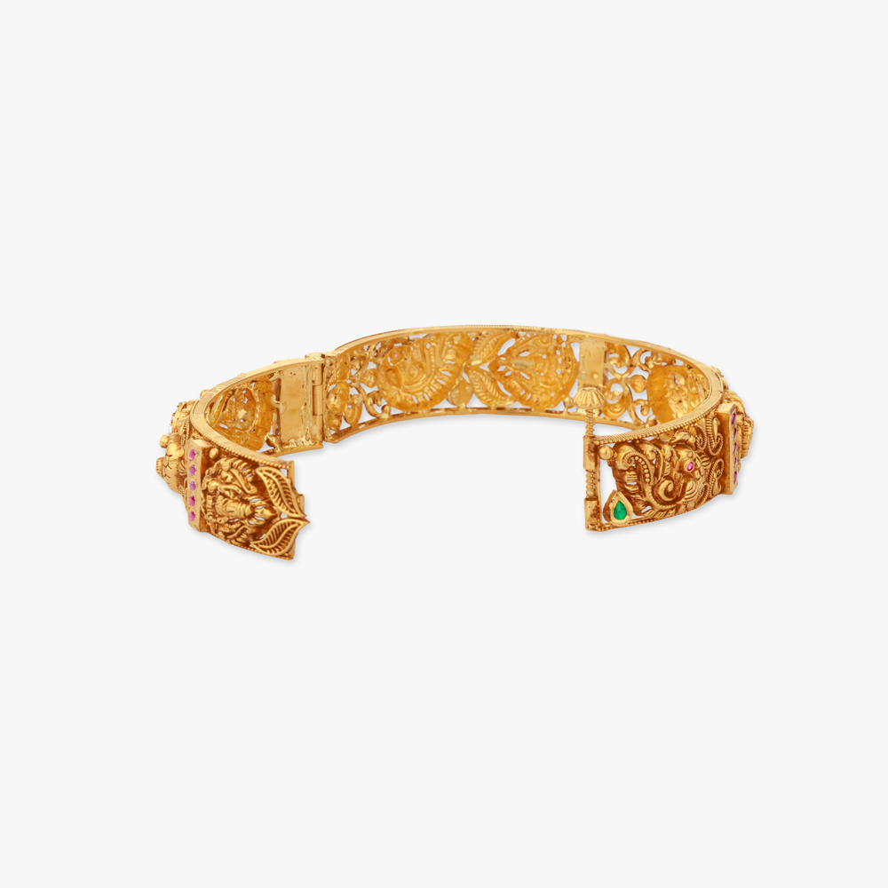 Royal Plumage Gold Bangles,,hi-res image number null