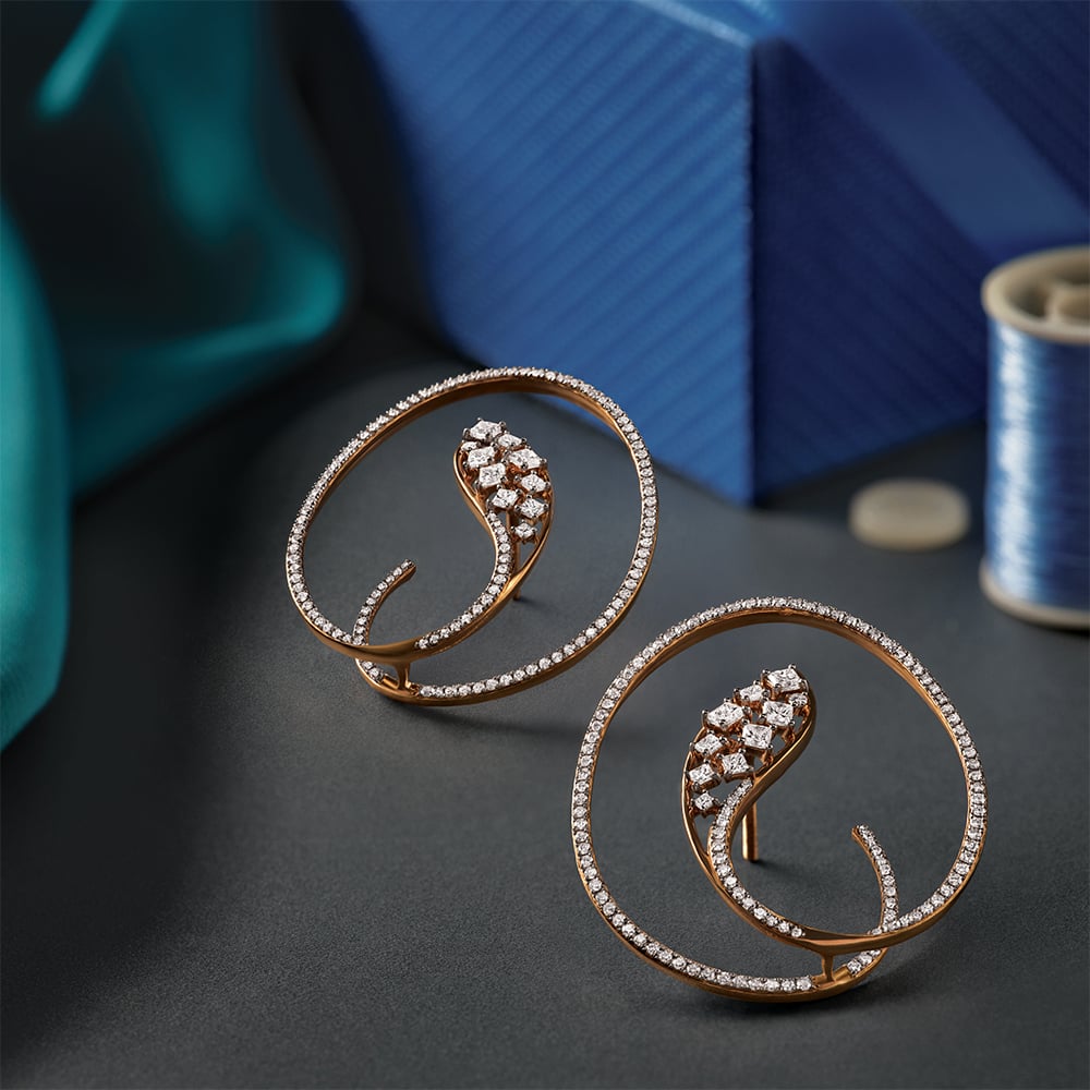 

Bliss Diamond Stud Earrings
