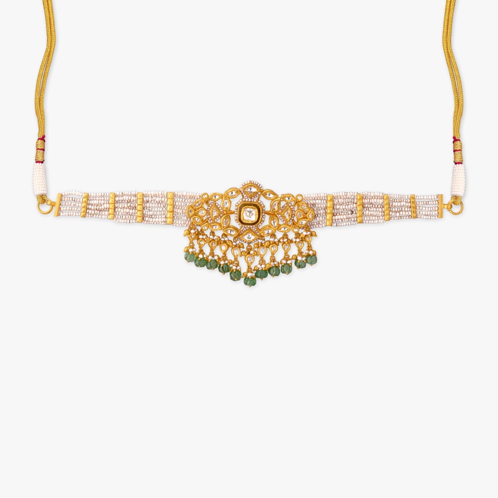 Imperial Crest Gold Necklace Set,,hi-res image number null