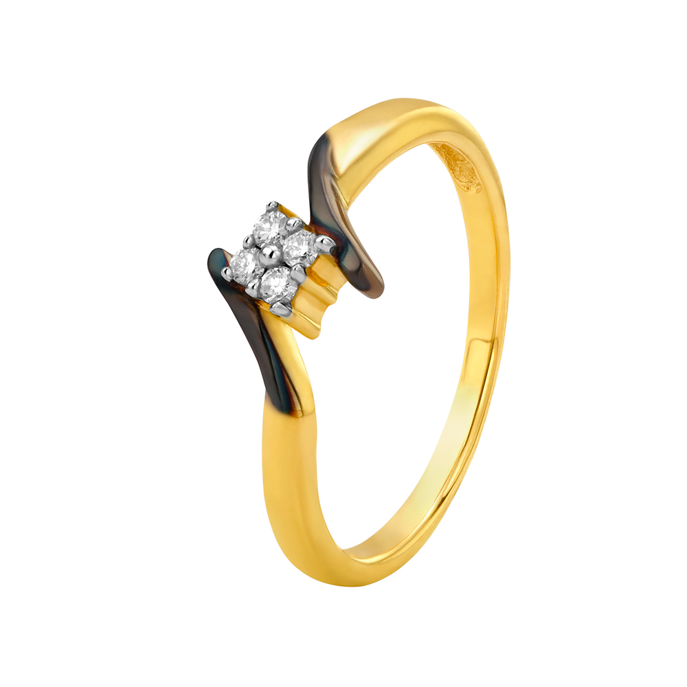 

Contemporary Flowerbud Diamond Ring