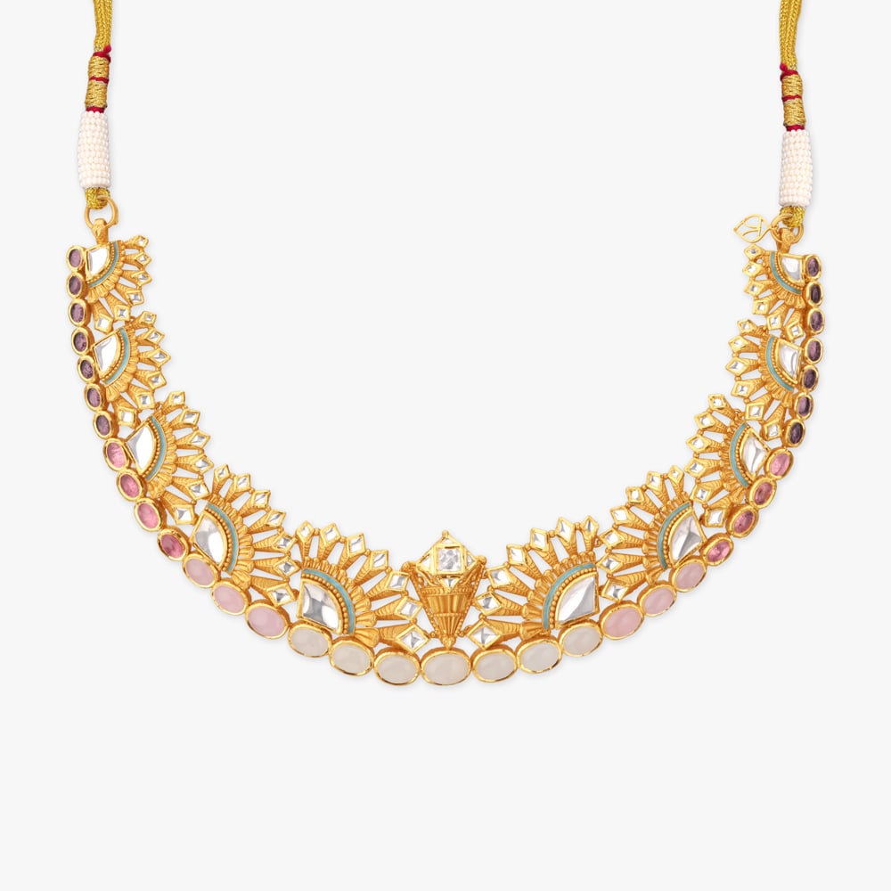 Astral Aurora Gold Necklace Set,,hi-res image number null