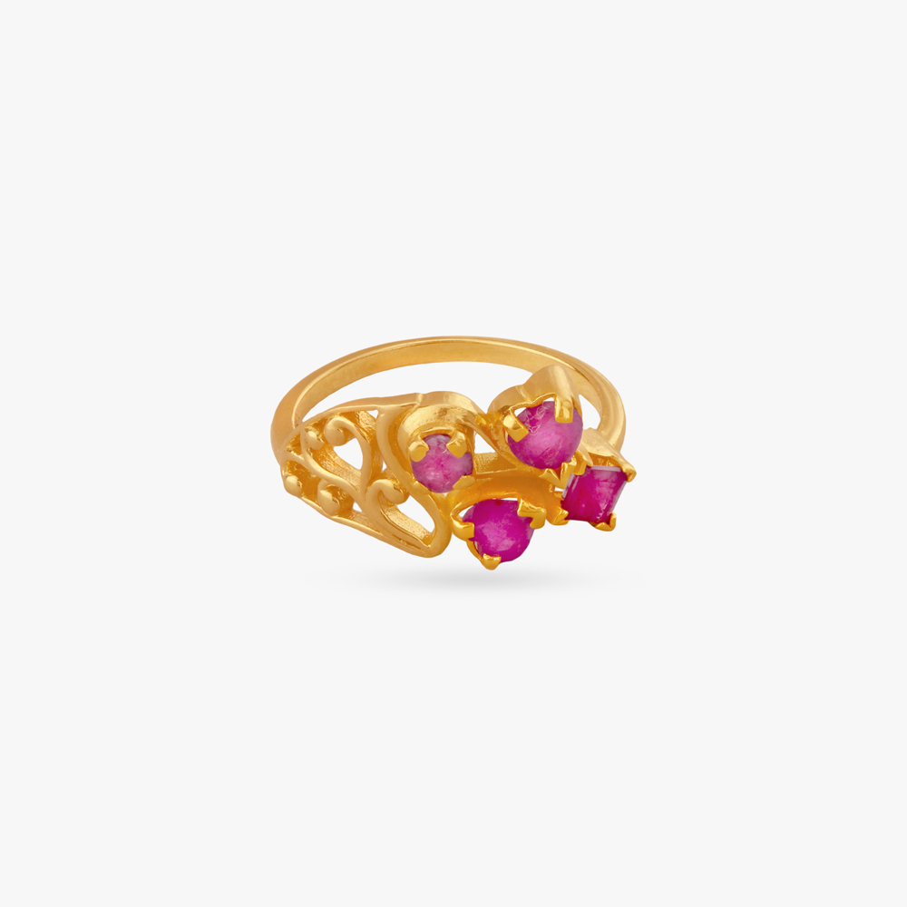 Floral Vine Ring,,hi-res image number null