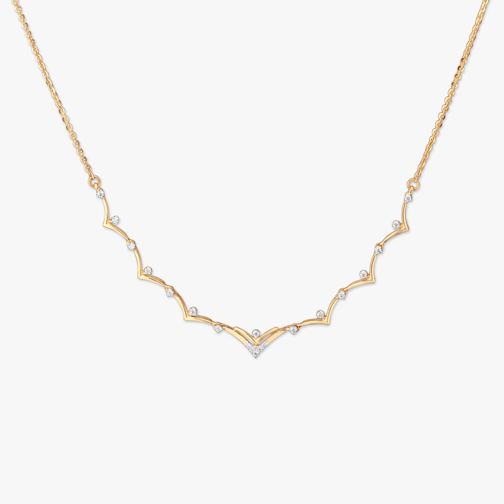 

Celestial Curve Diamond Necklace