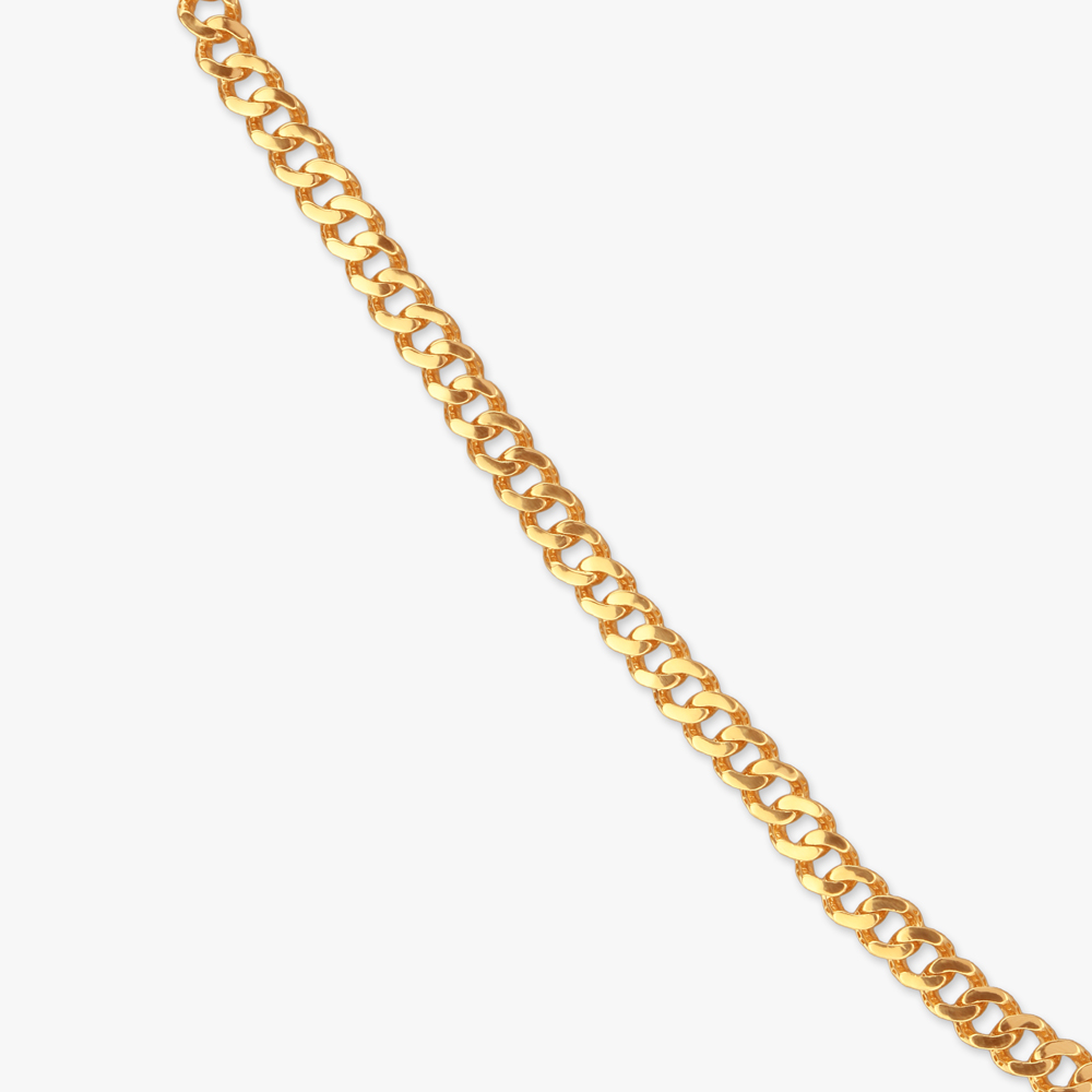 Classic Cuban Link Gold Chain for Men,,hi-res image number null