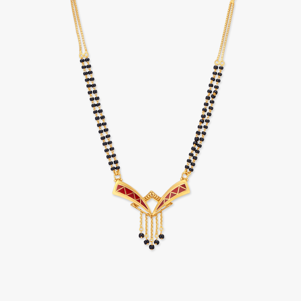 

Arch Gleam Gold Mangalsutra