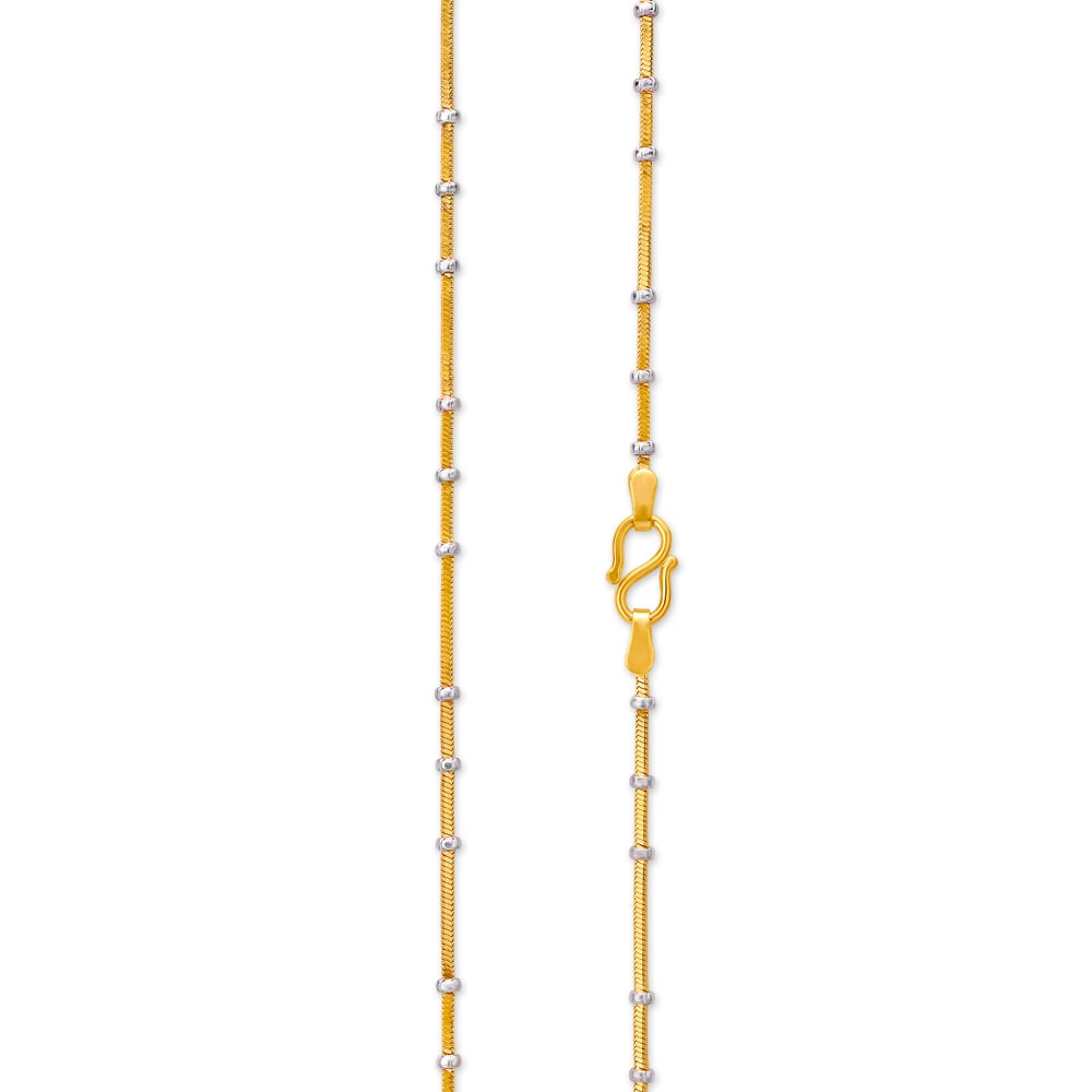 

Sleek Modern Gold Chain