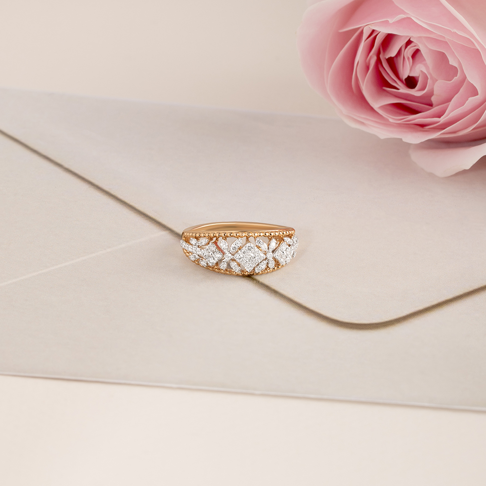 Everlasting Bond Gold & Diamond Ring,,hi-res image number null