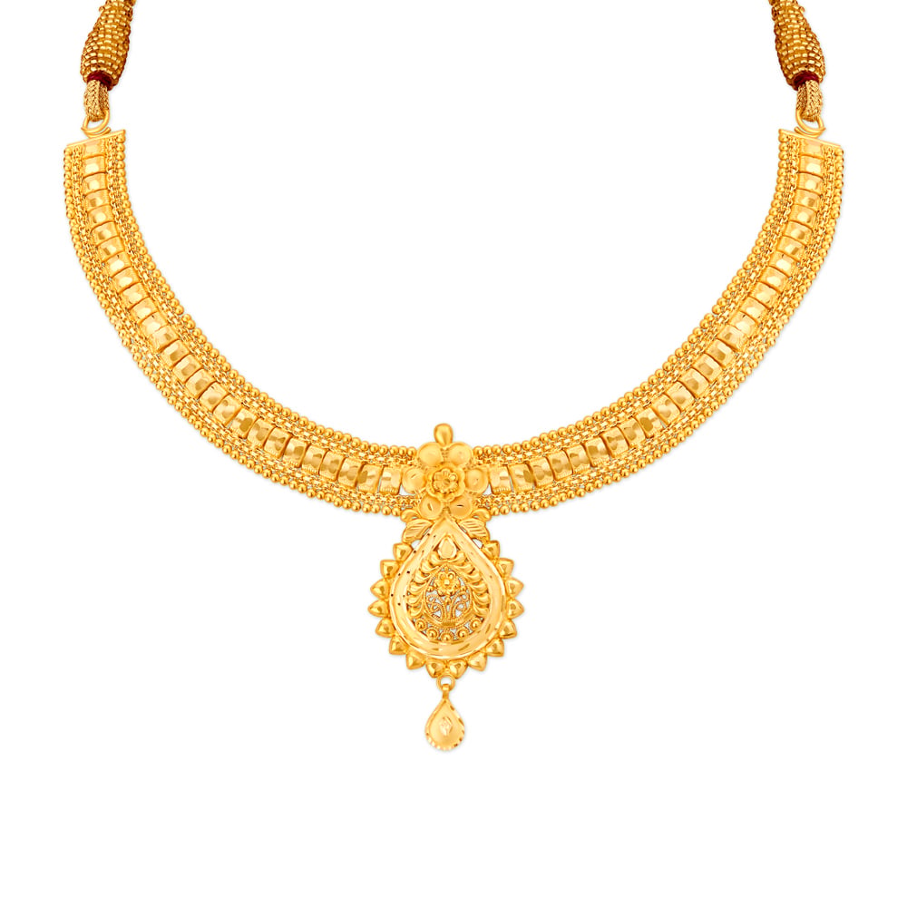 Temple Gold Necklace Set,,hi-res image number null