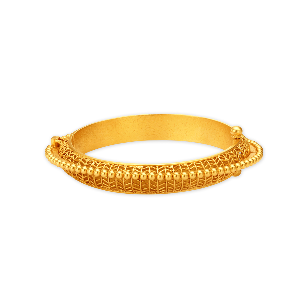 Bold Textured Contemporary Bangle,,hi-res image number null