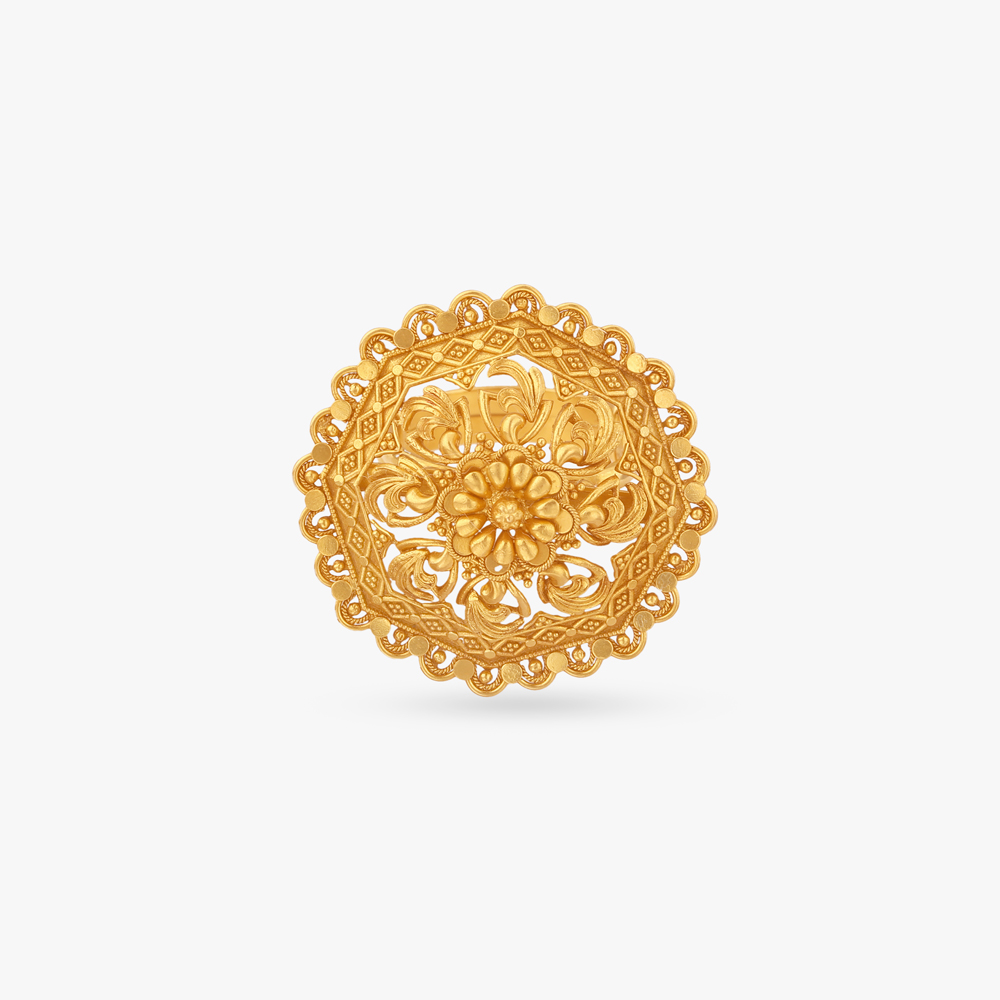 Eternal Wheel Gold Ring,,hi-res image number null