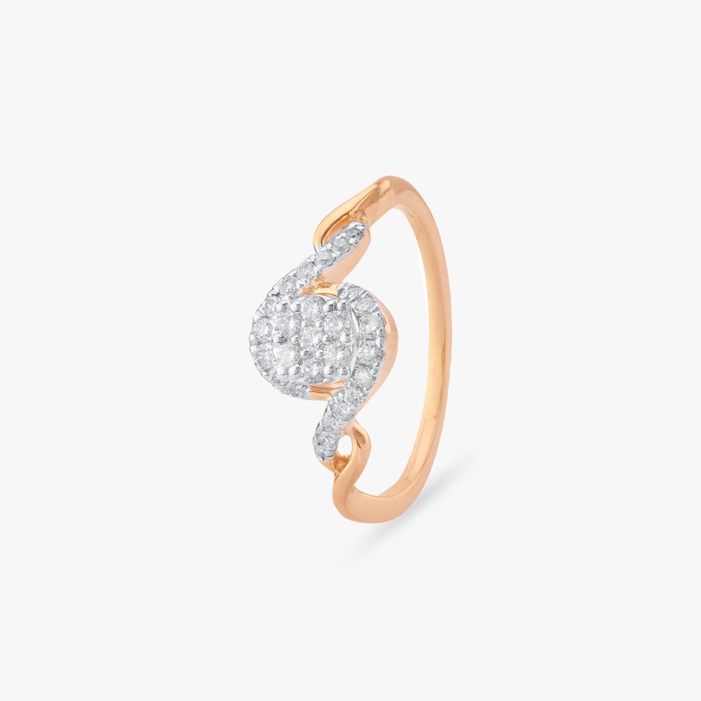 

Ribbon Dazzle Diamond Ring