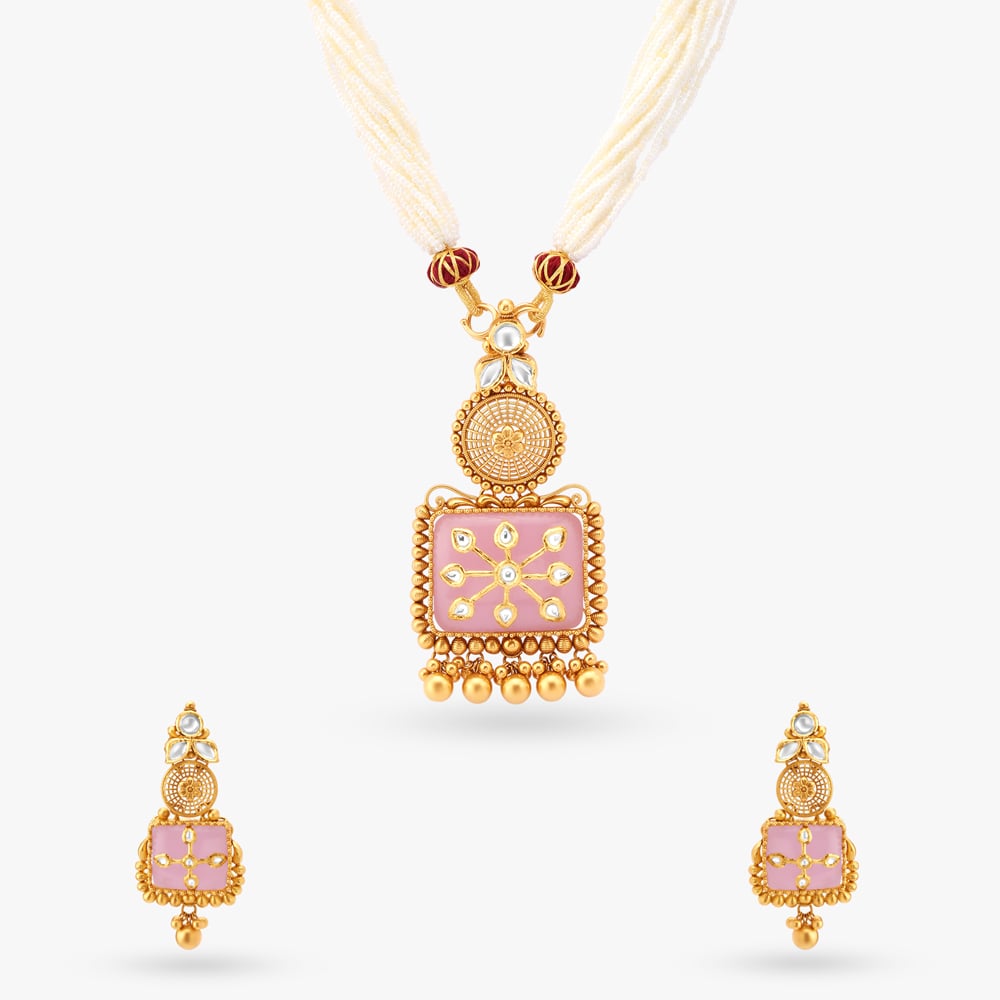 Regal Pendant and Earrings Set,,hi-res image number null