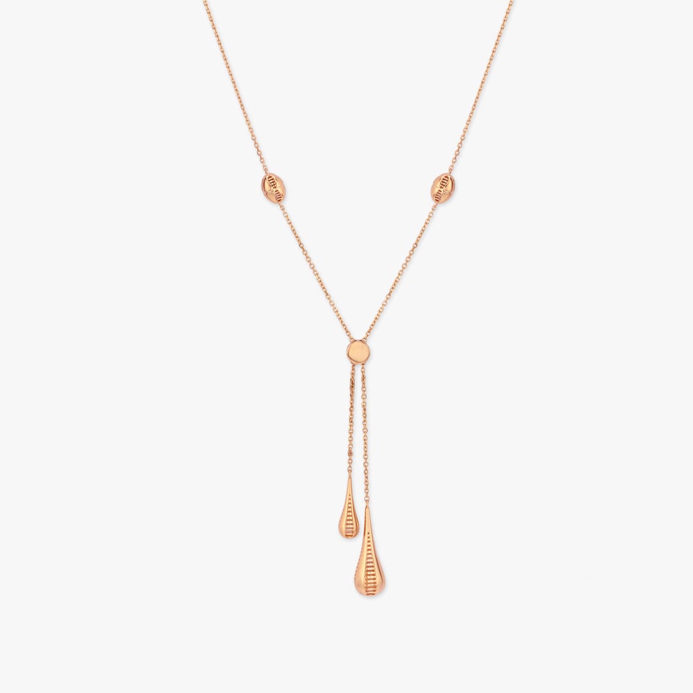 Swaying Silhouettes Gold Necklace,,hi-res image number null