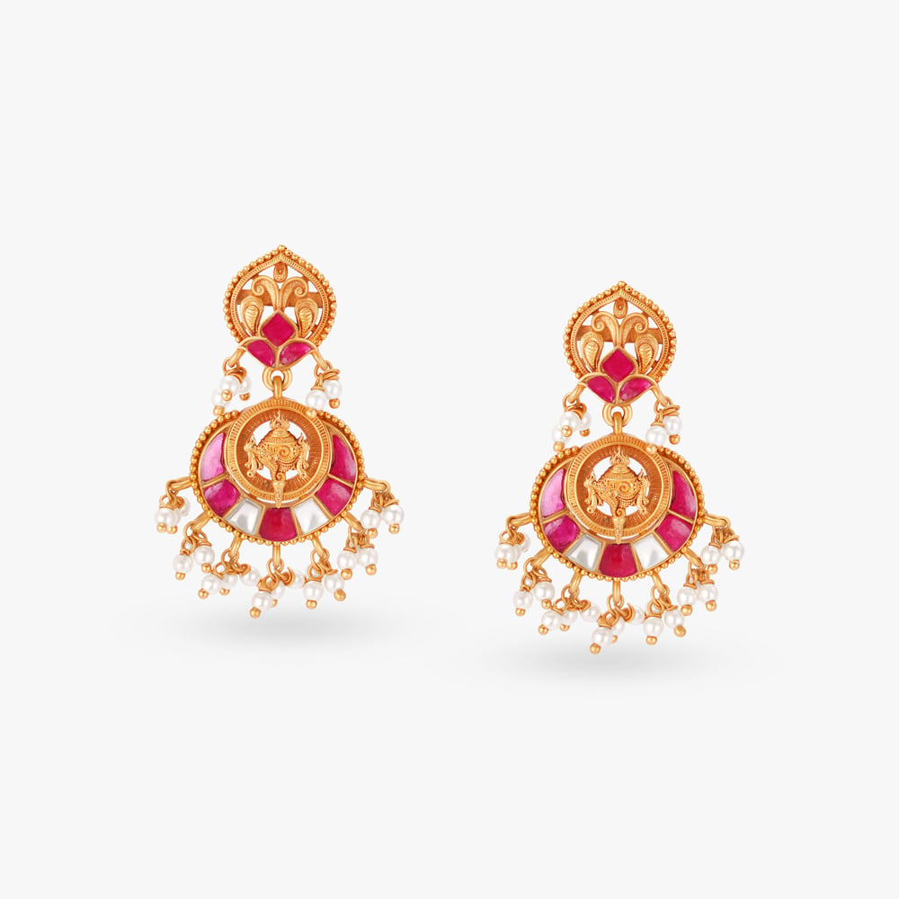 Divine Elegance Gold Haram Set,,hi-res image number null
