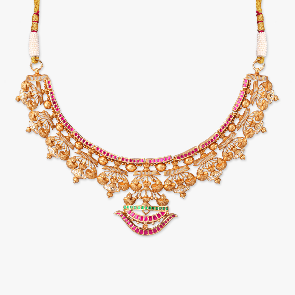 Twilight Charm Gold Necklace set,,hi-res image number null