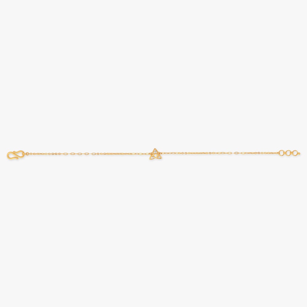 Trinity Spark Gold Bracelet,,hi-res image number null