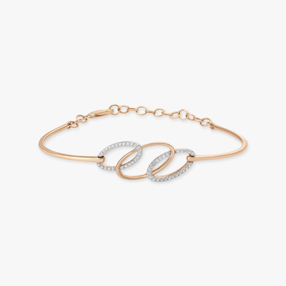 Celestial Circles Diamond Bangle
