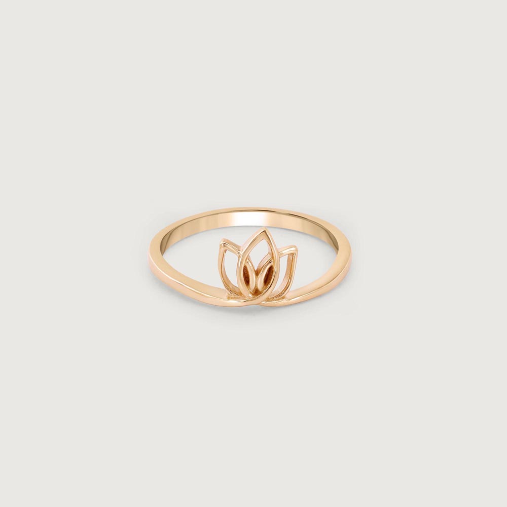 Serene Bloom Gold Ring,,hi-res image number null