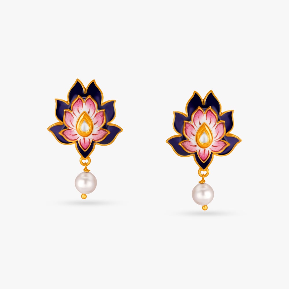 Lovely Lotus Necklace Set,,hi-res image number null