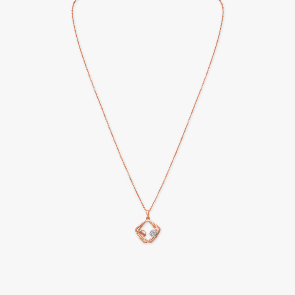Two To Tango! Diamond Pendant with Chain,,hi-res image number null