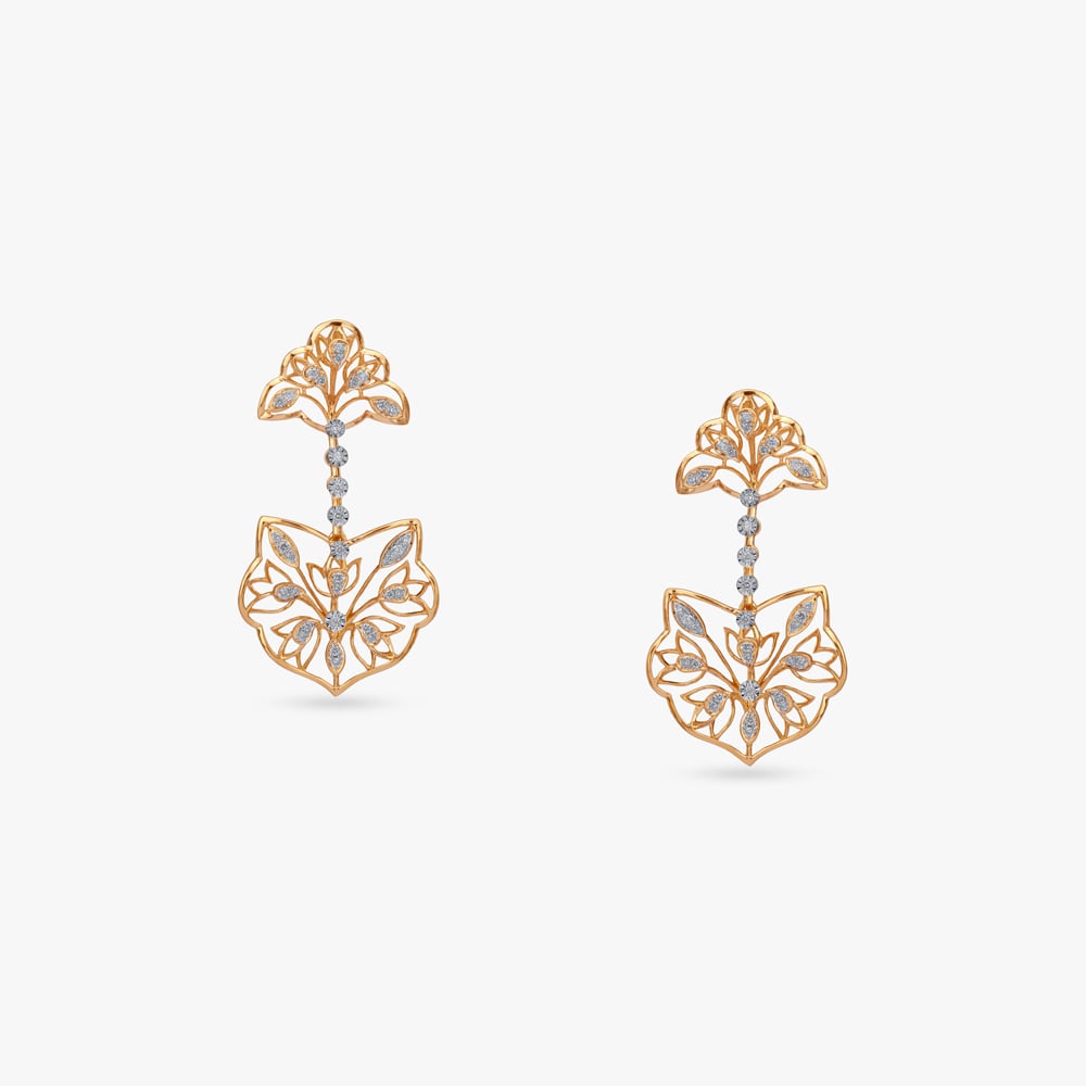 Gilded Pulse Diamond Necklace Set,,hi-res image number null