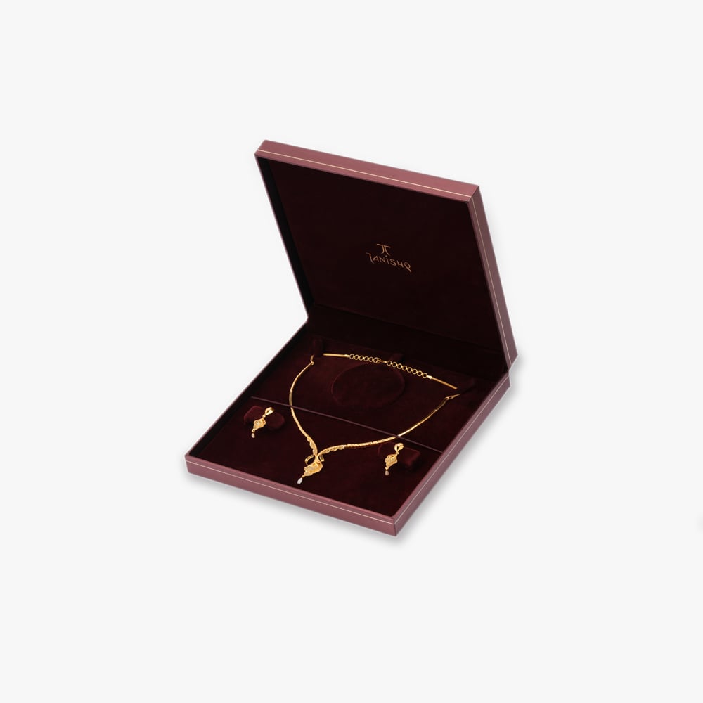 Floral Allure Necklace Set,,hi-res image number null