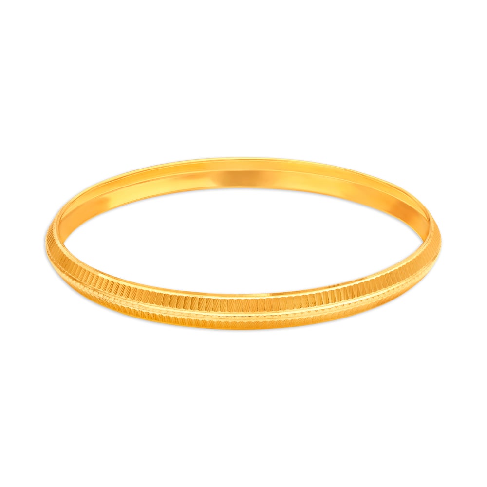 Textured Gold Kada For Men,,hi-res image number null