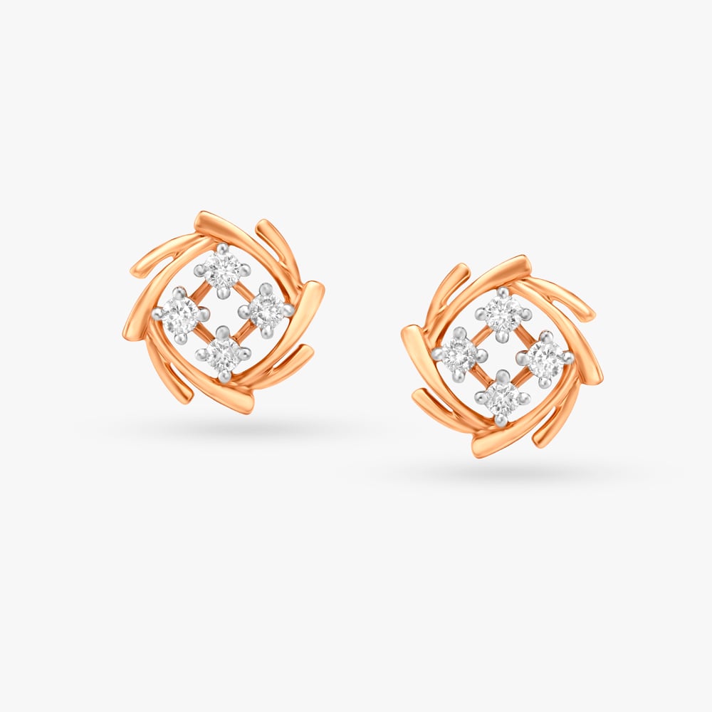 Tiny Radiance Diamond Stud Earrings,,hi-res image number null