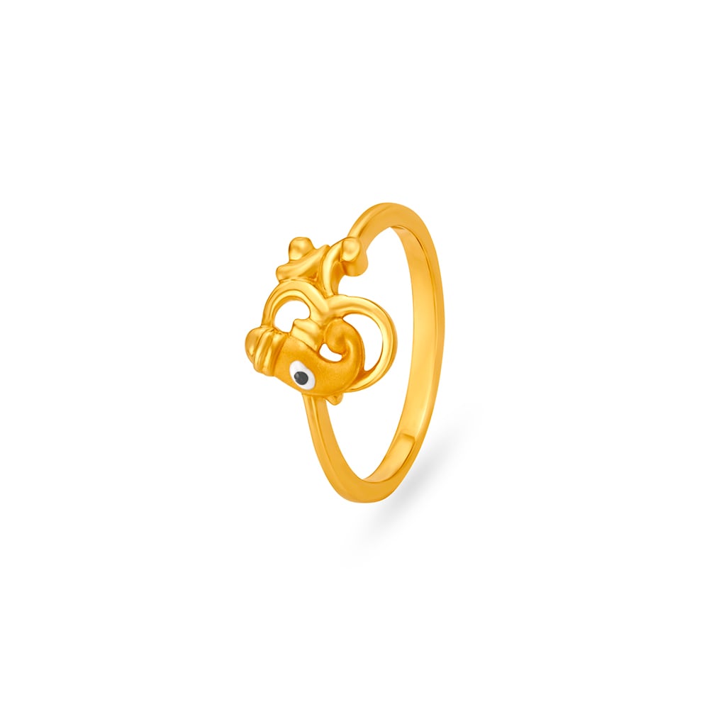 Divine Lord Ganesha Ring for Kids,,hi-res image number null