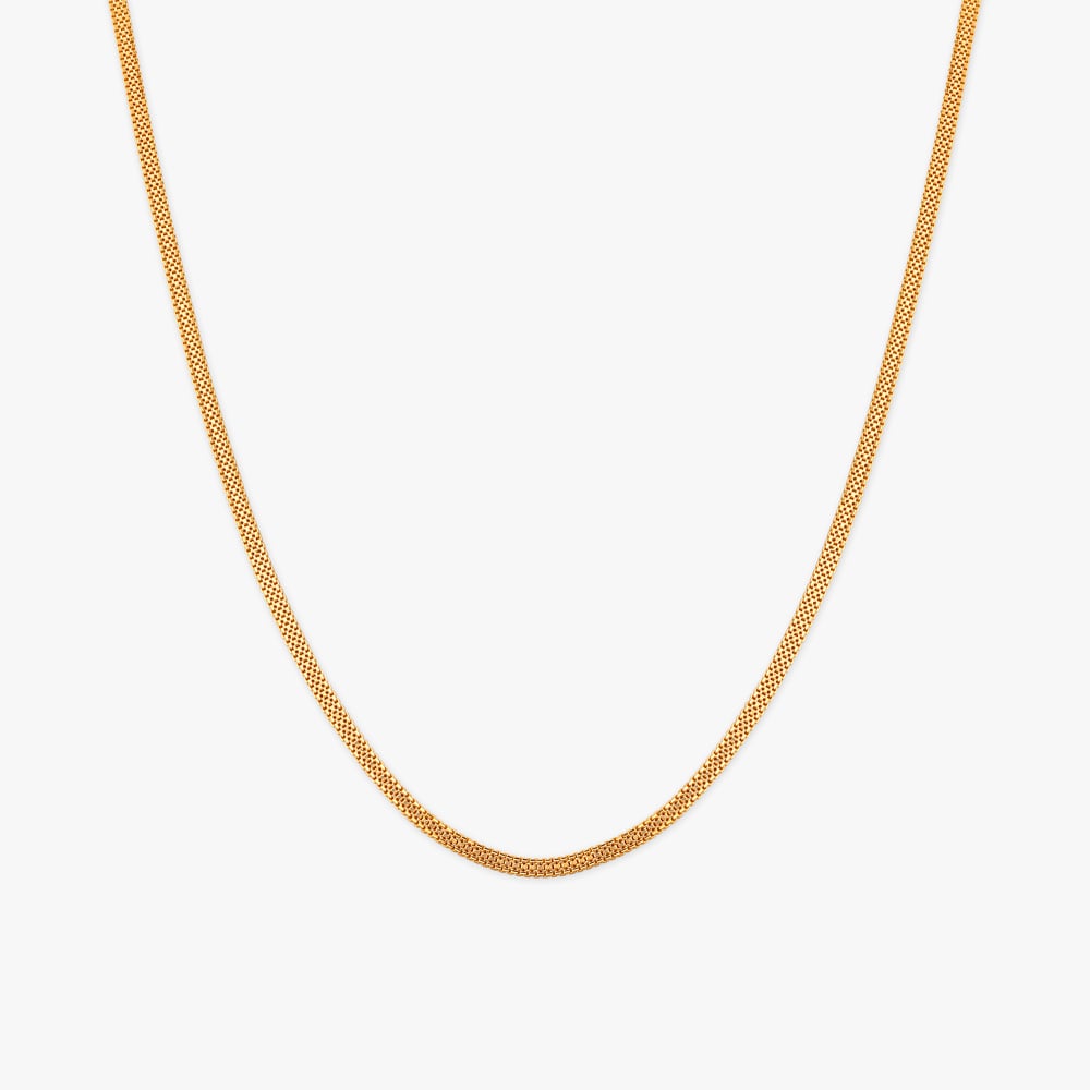 Mesh Gold Chain,,hi-res image number null