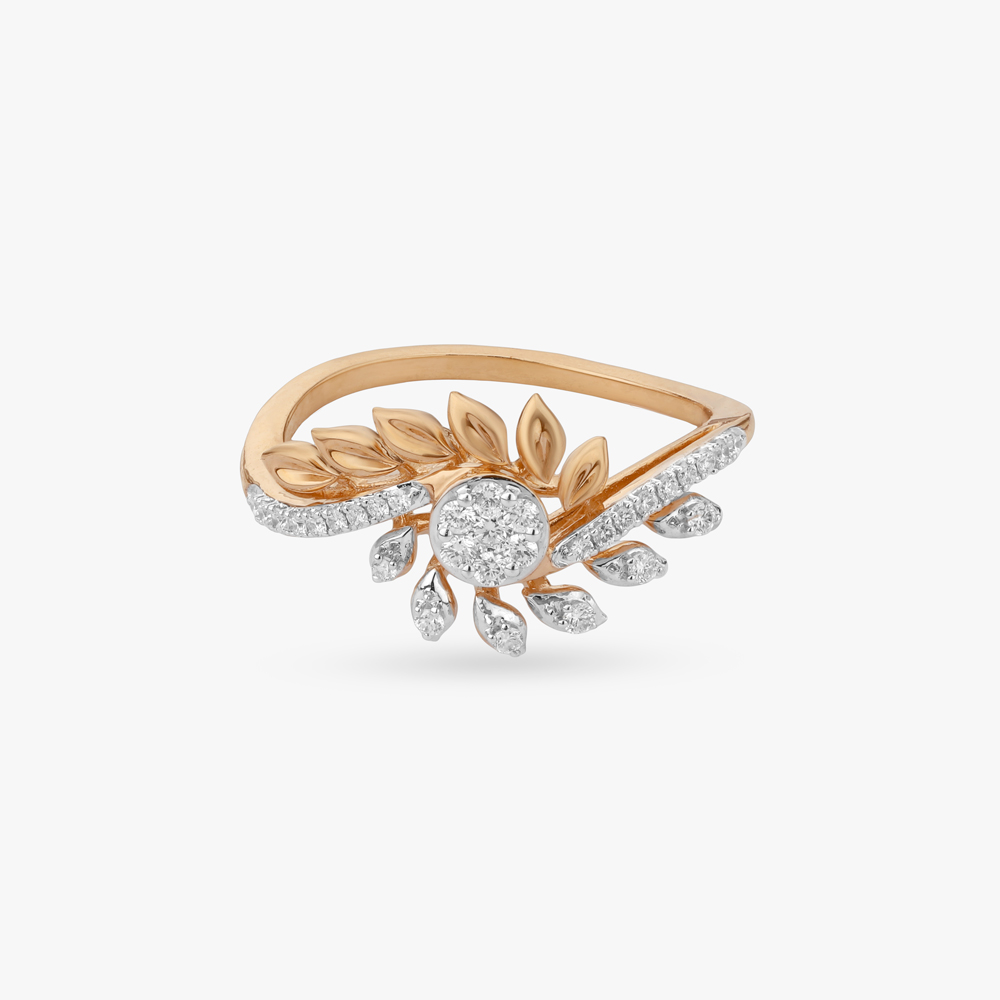 Sunlit Petals Diamond Ring,,hi-res image number null
