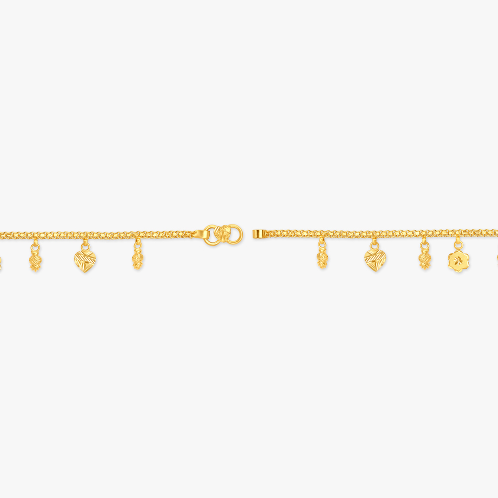 Charming Gold Bracelet for Kids,,hi-res image number null