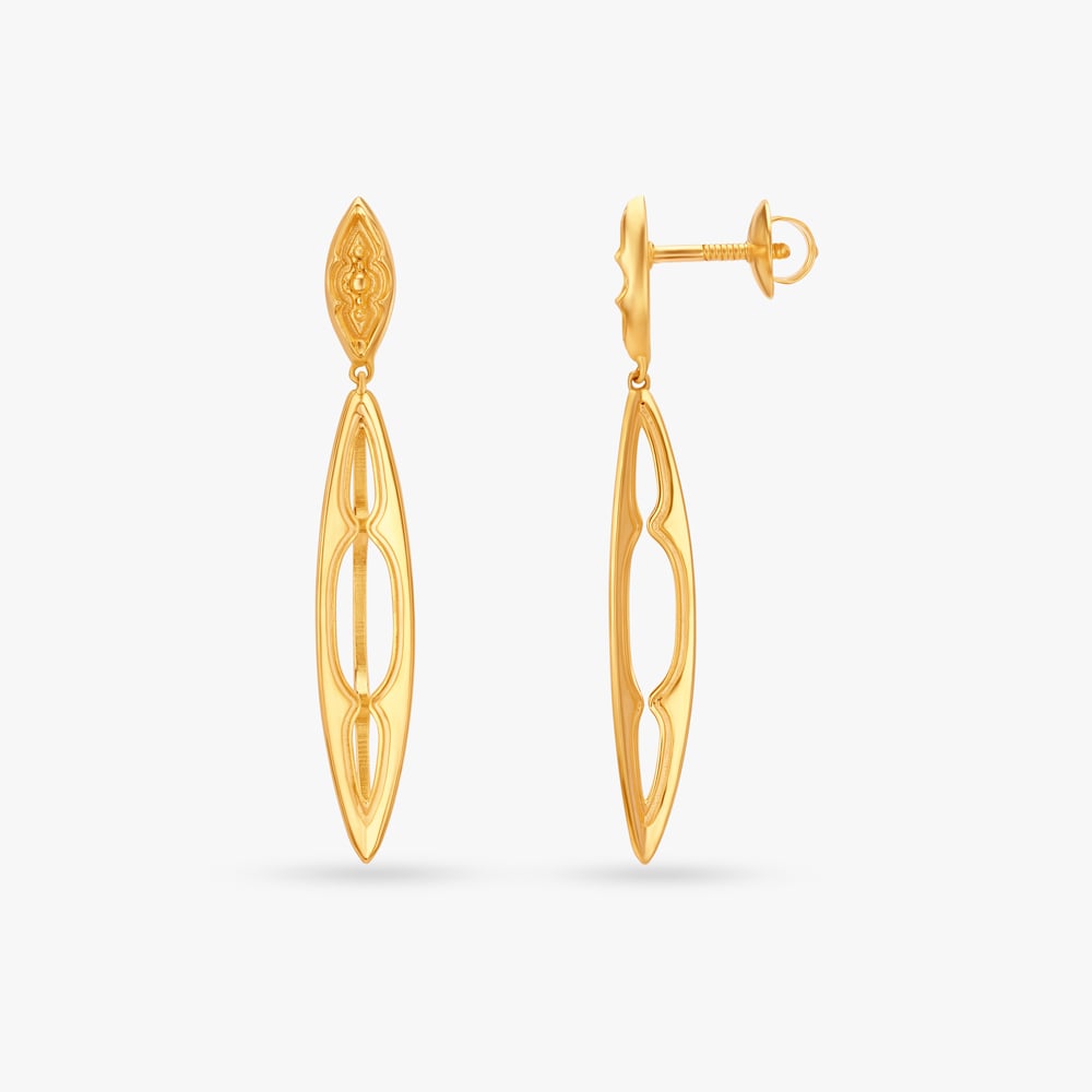Graceful Long Earrings,,hi-res image number null