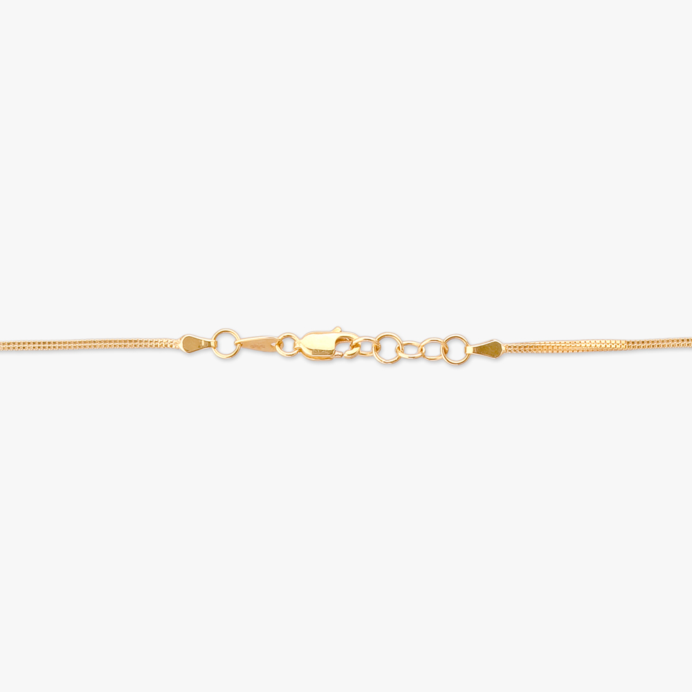 Floral Medallion Gold Mangalsutra,,hi-res image number null
