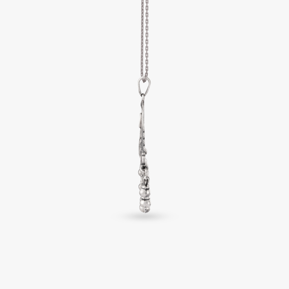 Tribal Veil Silver Pendant,,hi-res image number null