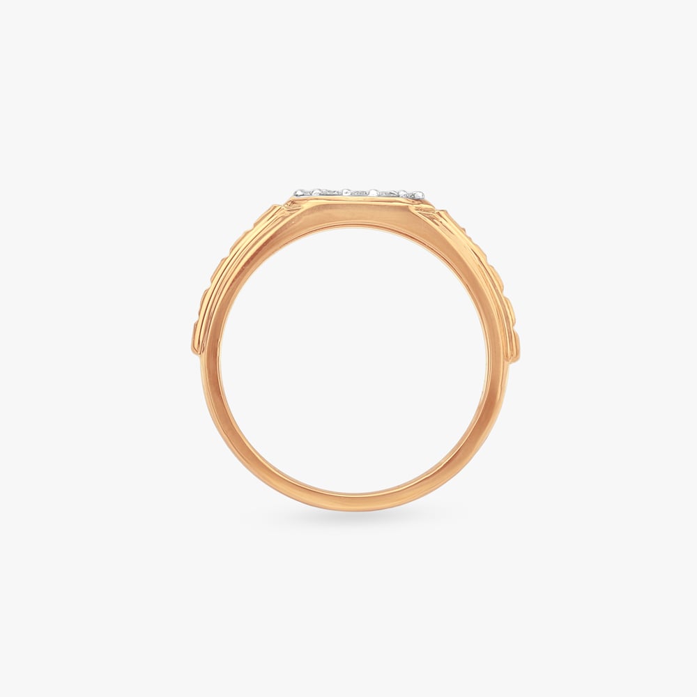 Regal Matrix Diamond Ring for Men,,hi-res image number null
