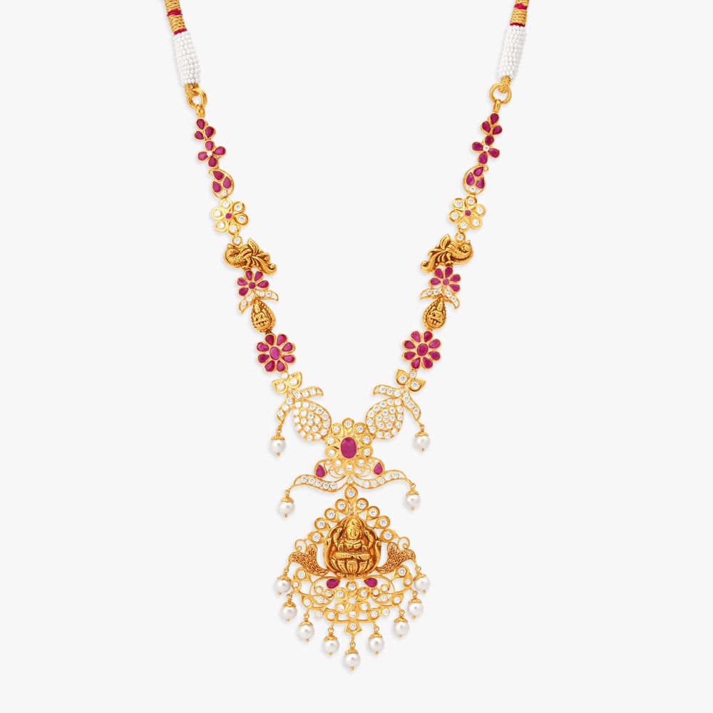 Laxmi Pearl Necklace,,hi-res image number null