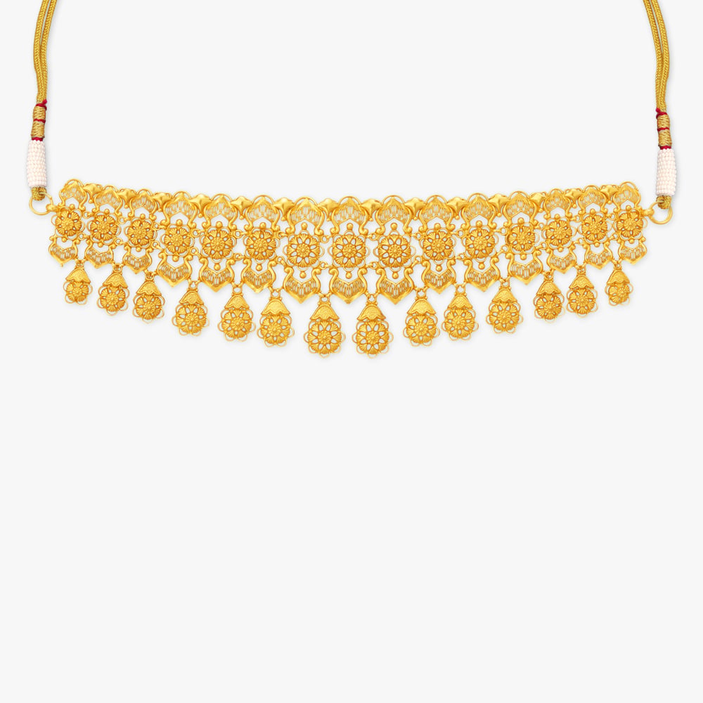 Phullora Gold Necklace,,hi-res image number null