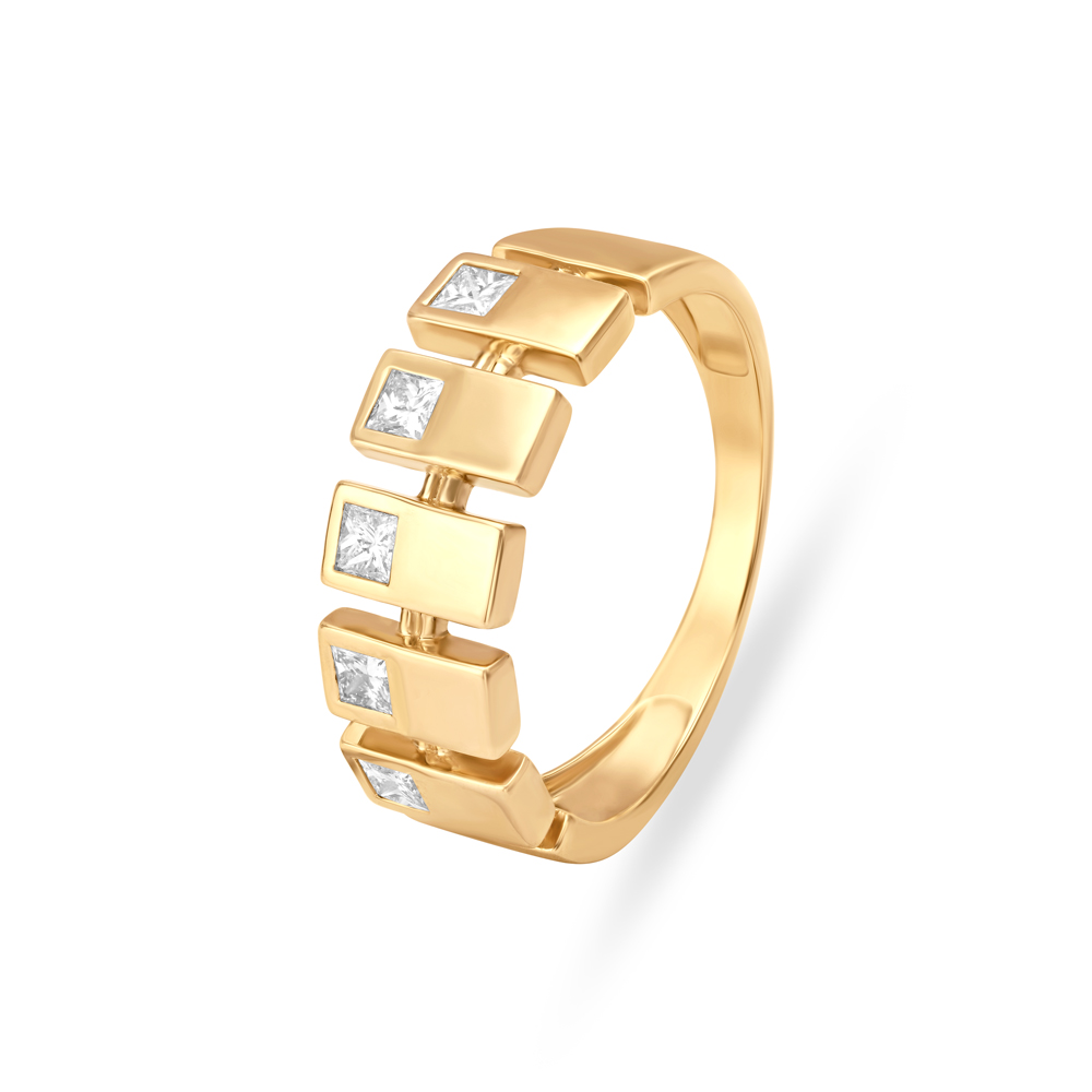 Unique Diamond Finger Ring for Men,,hi-res image number null