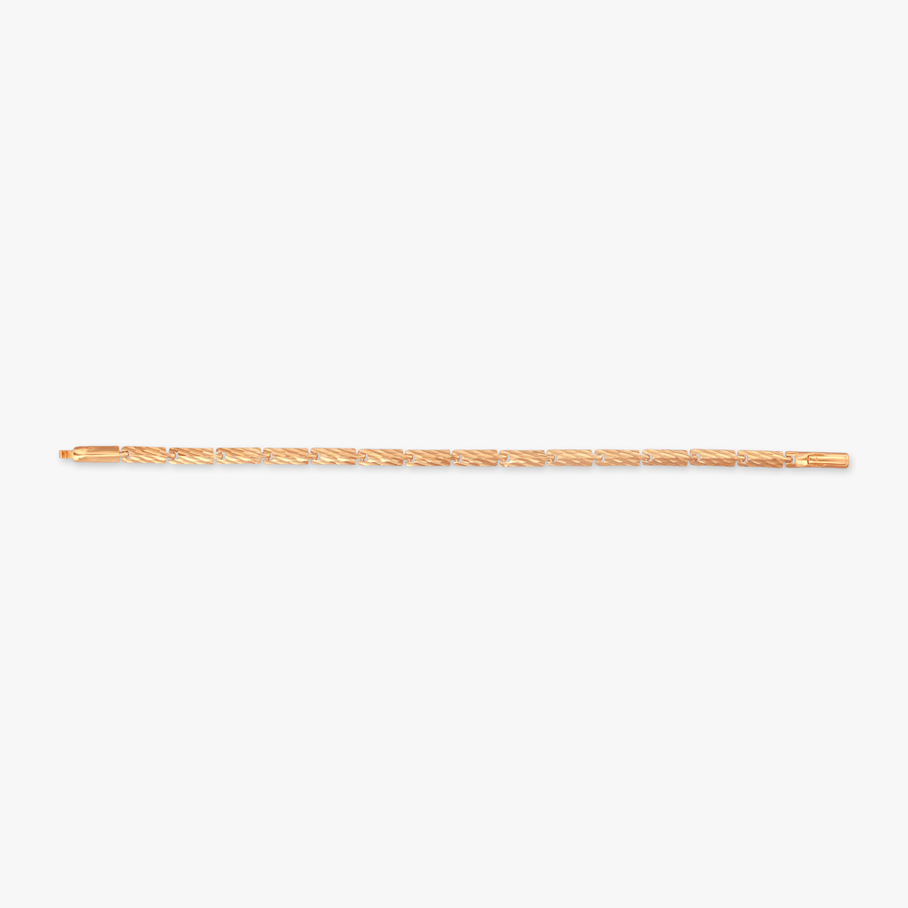 Linear Luxe Gold Bracelet for Men,,hi-res image number null