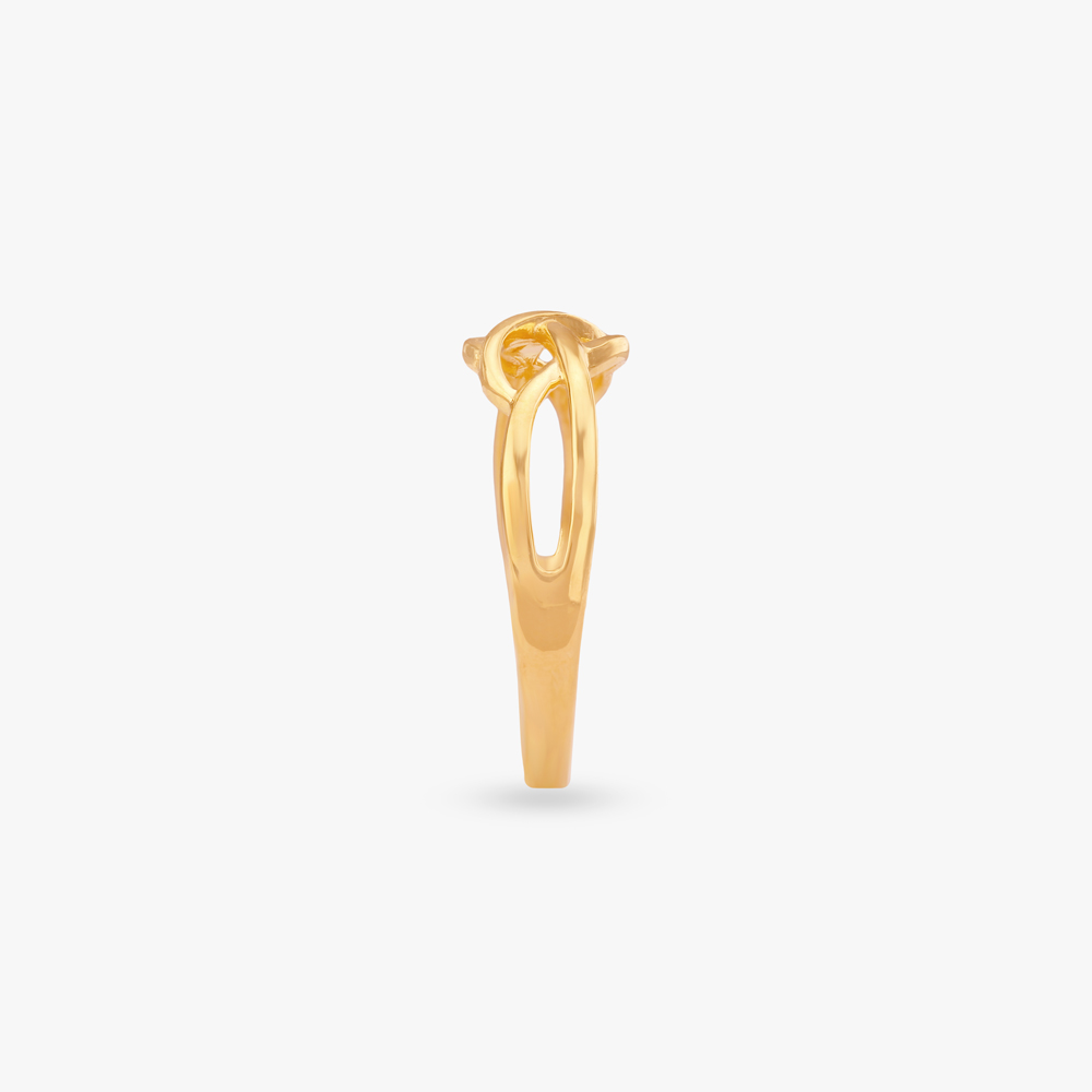 Infinity Embrace Gold Ring,,hi-res image number null