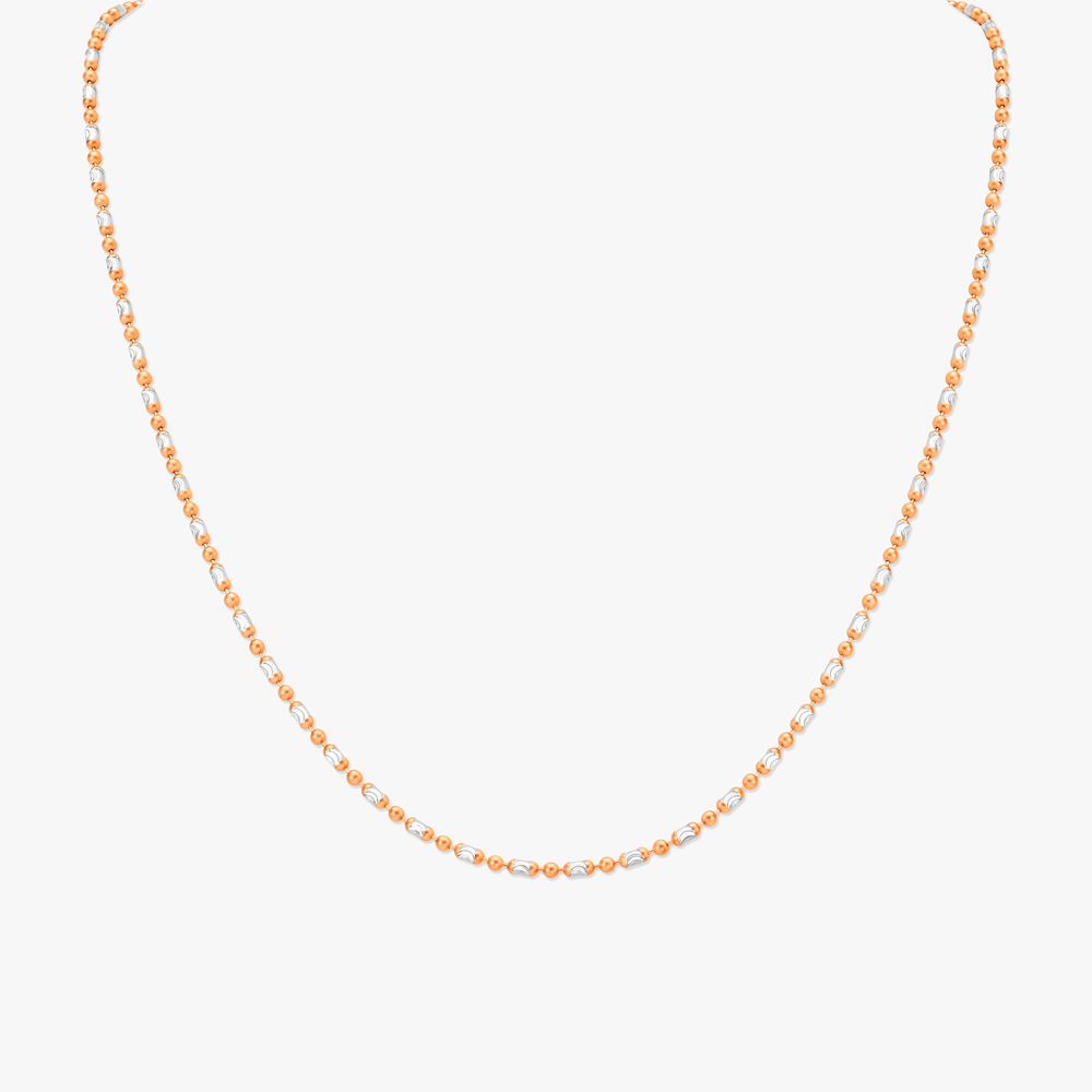 Graceful Geometric Gold Chain,,hi-res image number null