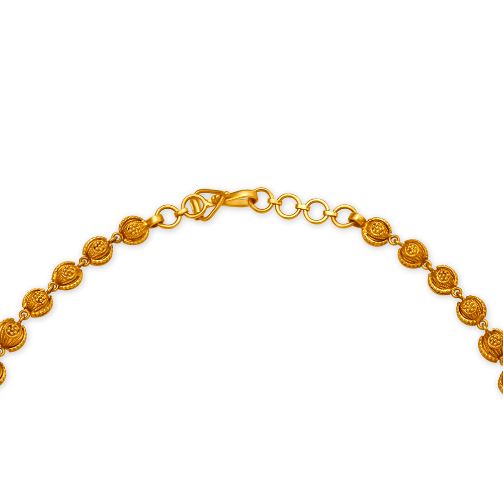 Majestic Chand Bali Gold Necklace Set,,hi-res image number null