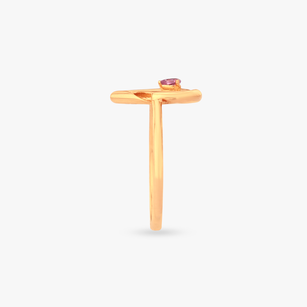 Blush Dew Gold Ring,,hi-res image number null