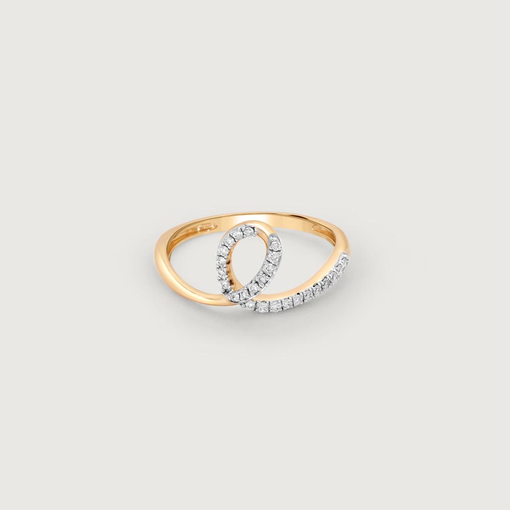 Infinity Flow Diamond Ring,,hi-res image number null