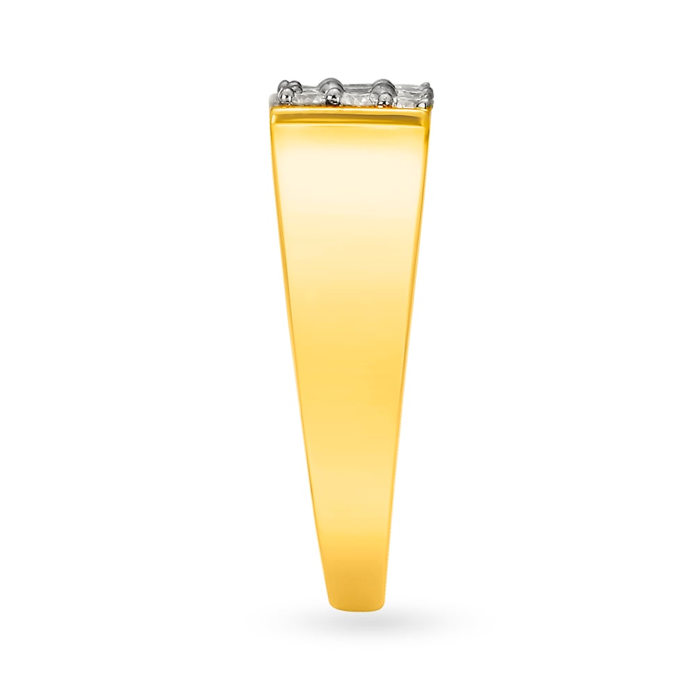 Sophisticated Diamond Ring For Men,,hi-res image number null