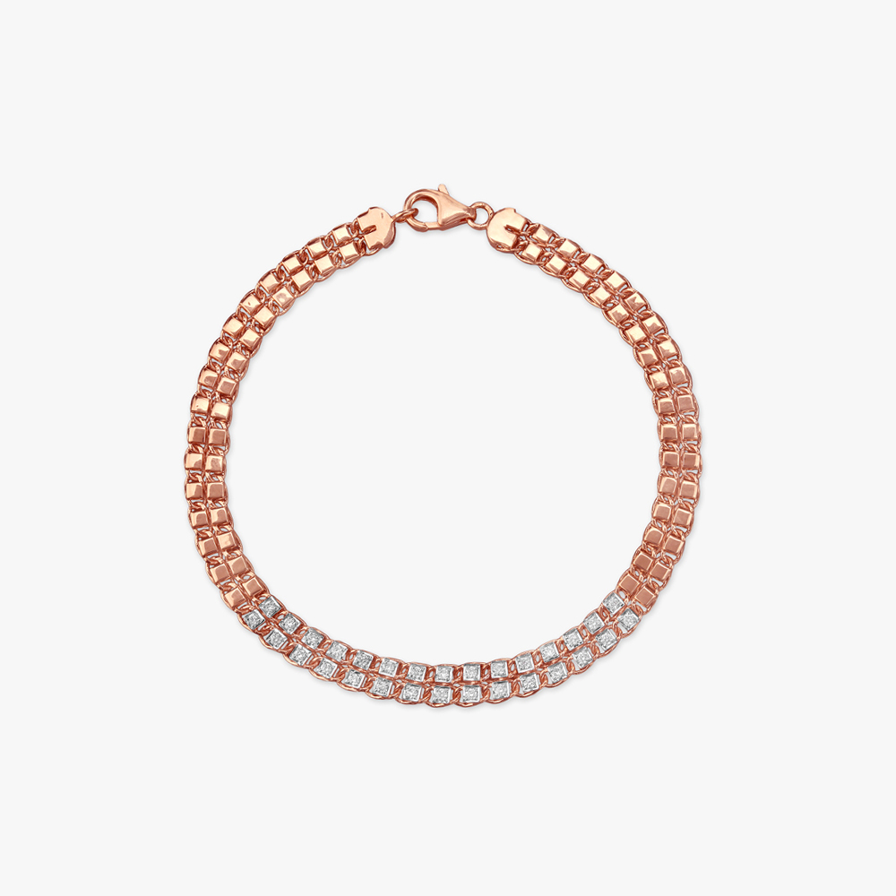 Gleaming Grid Diamond Bracelet,,hi-res image number null