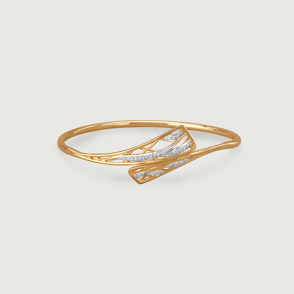 Glide Statement Diamond Bangle,,hi-res image number null